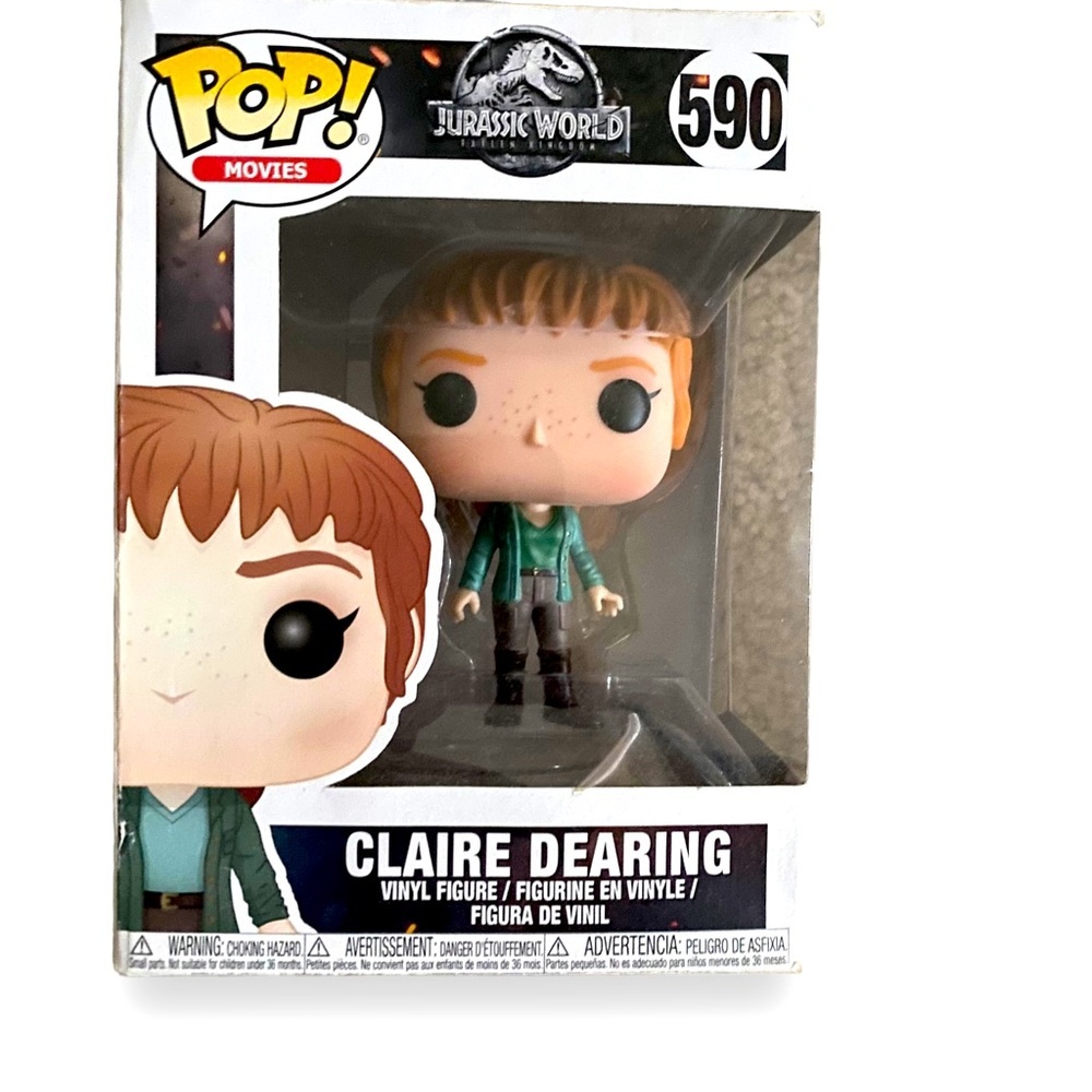 Funko Pop Jurassic World Claire Dearing 590 Collectible